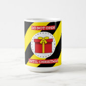 Mug Ne pas ouvrir avant Noël (Centre)