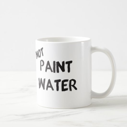 Mug Ne pas peindre l'eau (Droite)