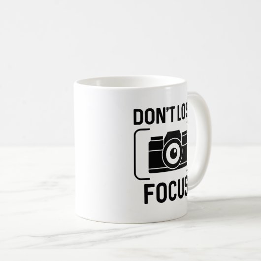 Mug Ne pas perdre de vue (Devant droit)
