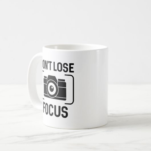 Mug Ne pas perdre de vue (Devant gauche)