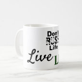 Mug Ne pas précipiter la vie en vie (Devant gauche)