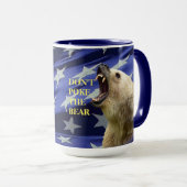 Mug Ne pas prendre l’ours (Devant droit)