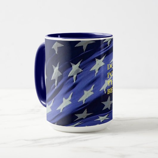 Mug Ne pas prendre l’ours (Devant gauche)