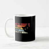 Mug Ne pas revenir Chats Drôle Chat 2024 (Gauche)