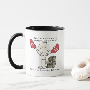 Mug Ne pas s'arrêter
