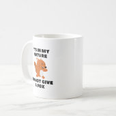 Mug Ne Pas Se Soucier D'un Renard (Devant gauche)