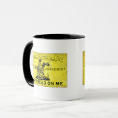 Mug Ne pas taper sur moi (Devant gauche)