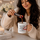 Mug Ne pensez pas au problème, pensez à la solution
