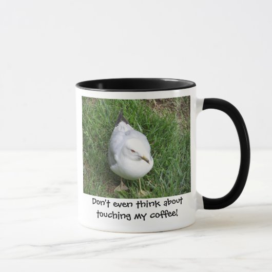 Mug Ne pensez pas même à toucher mon café (Droite)
