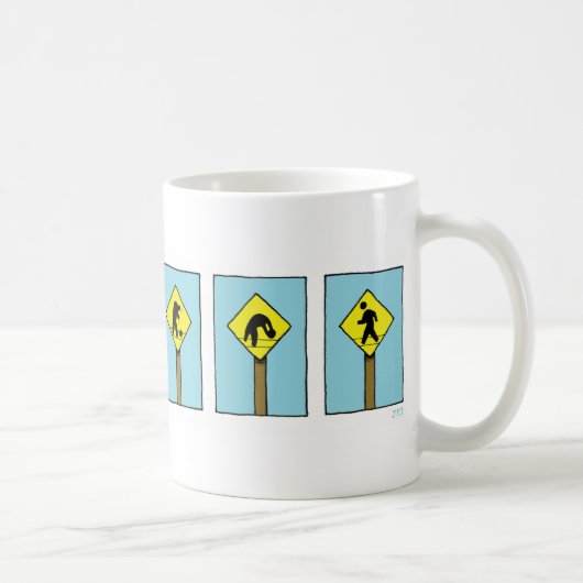 Mug "Ne perdez pas la tête" Bande dessinée humoristiqu (Droite)