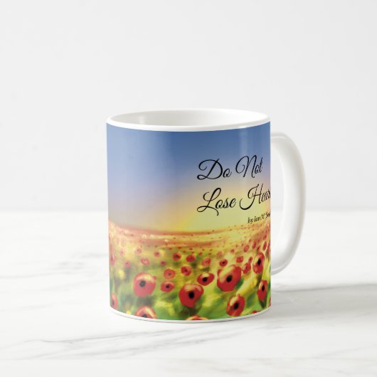 Mug Ne Perds Pas Courage (Devant droit)