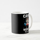 Mug Ne peut pas peser pour lever Weightlifting Bodybui (Devant droit)
