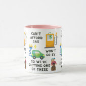 Mug Ne peut pas se payer l'essence ou EV si acheter un (Centre)