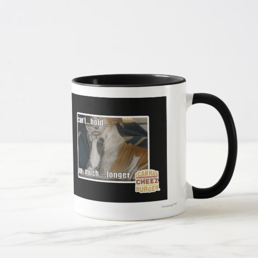 Mug Ne peut pas supporter beaucoup plus longtemps (Droite)