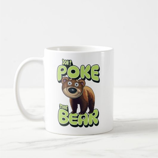 Mug Ne pique pas l'ours (Gauche)