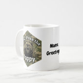 Mug Ne Piquez Pas Papy Ours Brun Drôle et Robustes (Devant gauche)