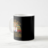 Mug Ne plaisantez pas avec Nancy Pelosi (Devant gauche)