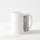 Mug Ne pleure pas - La motivation du succès (Devant droit)