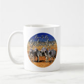 Mug "Né Pour Être Distinctif" Zebra Art (Gauche)