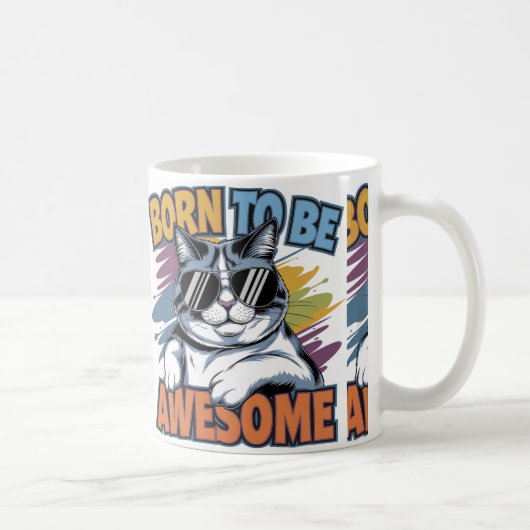 Mug Né pour être génial, c'est toi ! 🌟 💥 Continuer à (Droite)