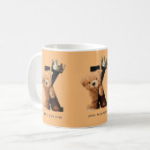 Mug Né pour être roi ! (Devant gauche)