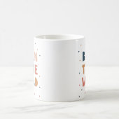 Mug Né pour être sauvage (Centre)