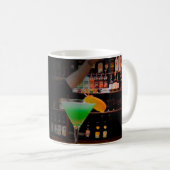 Mug Né pour être un barman (Devant droit)