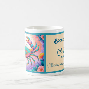Mug Né pour être un cancer