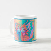 Mug Né pour être un Gemini (Devant gauche)