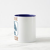 Mug Né pour être un joueur (Centre)
