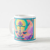 Mug Né pour être une Libra (Devant gauche)