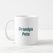 Mug Né pour faire la sieste avec Papi, Cadeau d'annive (Gauche)