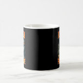 Mug Né pour faire le fou, forcé de s'effriter Mème de (Centre)