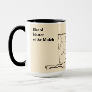 Mug Né pour jardiner Forcé de travailler Cadeau drôle