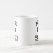 Mug Né Pour Jouer Au Football Forcé À Travailler (Centre)