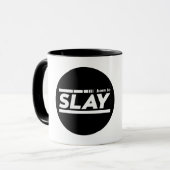 Mug Né Pour La Typographie De L'Épingle (Devant gauche)