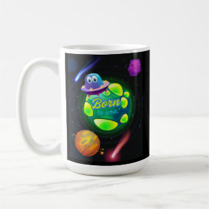 Mug Né pour orbiter