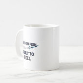 Mug Né pour pêcher (Devant gauche)