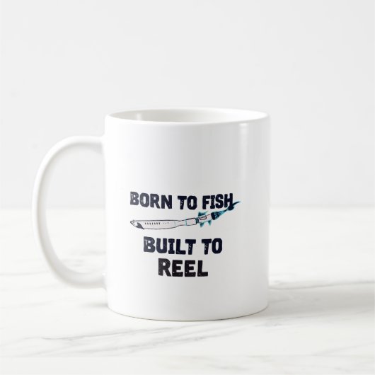 Mug Né pour pêcher (Gauche)