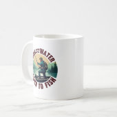 Mug Né pour pêcher (Devant gauche)