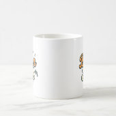 Mug Né pour pêcher (Centre)