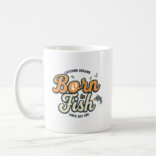 Mug Né pour pêcher