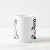 Mug Né pour pêcher, forcé de travailler Drôle de pêche (Centre)