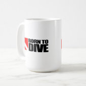 Mug Né Pour Plonger (Devant gauche)