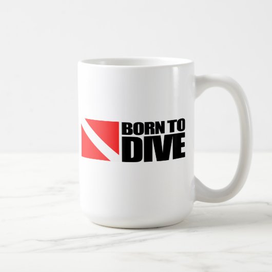 Mug Né Pour Plonger (Droite)