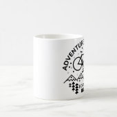Mug Né Pour Ride Mountain Bike Design (Centre)