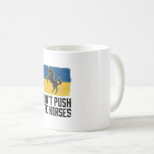 Mug Ne Pousse Pas Le Cheval Cheval Vintage (Devant droit)