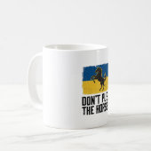 Mug Ne Pousse Pas Le Cheval Cheval Vintage (Devant gauche)