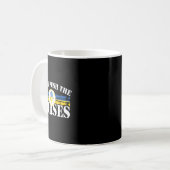 Mug Ne poussez pas les chevaux - Citation drôle de mem (Devant gauche)