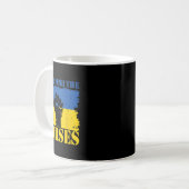 Mug Ne poussez pas les chevaux - Citation drôle de mem (Devant gauche)